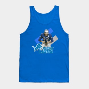 detroit lions vintage Tank Top